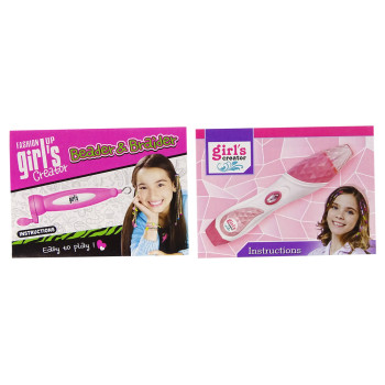 Zestaw Do Zaplatania Włosów 2 w 1 Koraliki