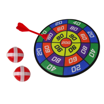 Gra Zręcznościowa Dart Rzutki Tarcza 2w1 Na Rzep