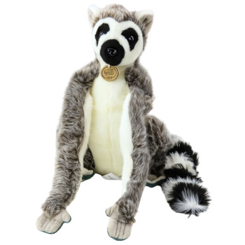 Pluszowa Maskotka Przytulanka Lemur Z Długimi Łapkami Na Rzepy 27cm