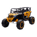 Pojazd na akumulator M2 Żółty 4x4