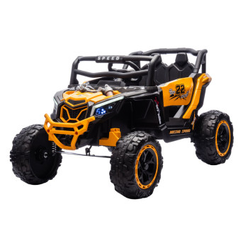 Pojazd na akumulator M2 Żółty 4x4