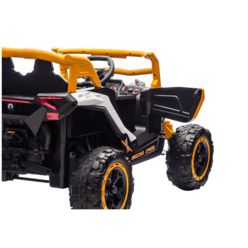 Pojazd na akumulator M2 Żółty 4x4