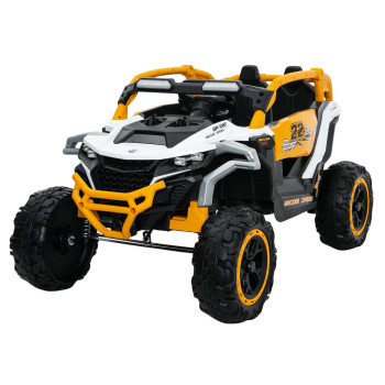 Pojazd na akumulator M3 Żółto-Biały 4x4