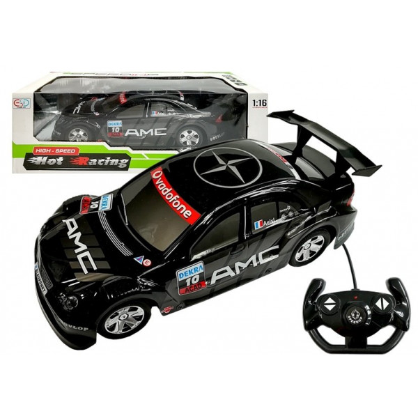 Auto Zdalnie Sterowane R/C Sportowe 1:16 Czarne