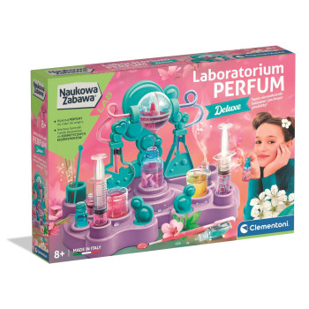 Naukowa Zabawa Laboratorium Perfum Delux Język Polski Clementoni 50396