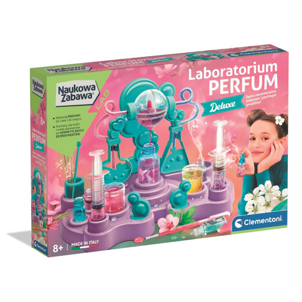 Naukowa Zabawa Laboratorium Perfum Delux Język Polski Clementoni 50396