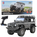 Auto Terenowe Zdalnie Sterowane RC Land Rover Defender 90 Szary 1:14