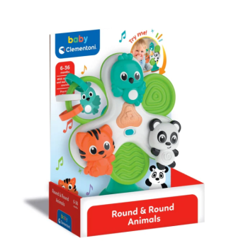 Wesoła Karuzela ze Zwierzątkami Język Polski Clementoni 17952