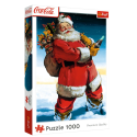Puzzle - 1000 XMAS - Coca-Cola: Mikołaj na śniegu - Trefl 10923
