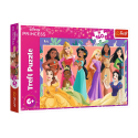 Puzzle - 160 - Prawdziwe księżniczki - Disney Princess - Trefl 15427