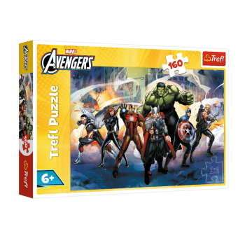 Puzzle - 160 - Supermoce - Disney Marvel The Avengers - Trefl 15428