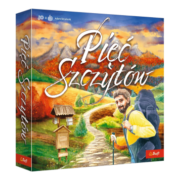 Gra rodzinna Pięć Szczytów Górskie Wędrówki Trefl 02517