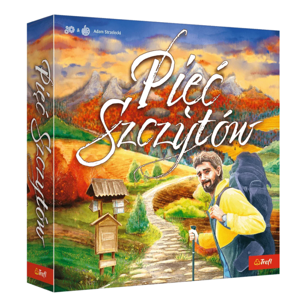 Gra rodzinna Pięć Szczytów Górskie Wędrówki Trefl 02517