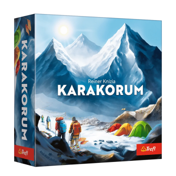 Gra planszowa Karakorum Reiner Knizia King of the Mountains Trefl 02739