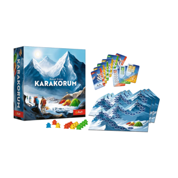 Gra planszowa Karakorum Reiner Knizia King of the Mountains Trefl 02739