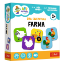 Gra edukacyjna Farma ABC Malucha Rodzina Treflików Trefl 02909