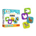 Gra edukacyjna Farma ABC Malucha Rodzina Treflików Trefl 02909