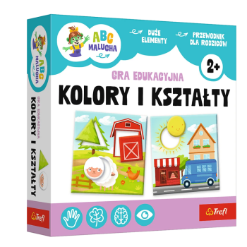 Gra edukacyjna Kolory i Kształty ABC Malucha Rodzina Treflików Trefl 02904
