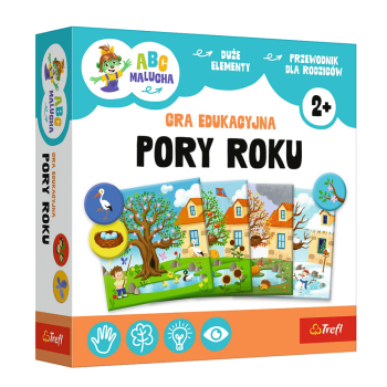 Gra edukacyjna Pory Roku ABC Malucha Rodzina Treflików Trefl 02906