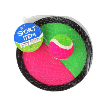 Gra Zręcznościowa Paletki Tarcze Na Rzepy Catch Ball Piłka