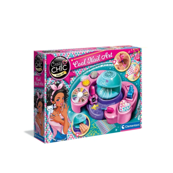 Crazy Chic Studio Paznokci Odjazdowe Paznokcie Salon Manicure Clementoni 78771