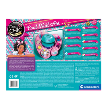 Crazy Chic Studio Paznokci Odjazdowe Paznokcie Salon Manicure Clementoni 78771