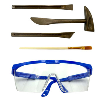 Zestaw Paleontologa Wykopaliska Szkielet Dinozaura Narzędzia