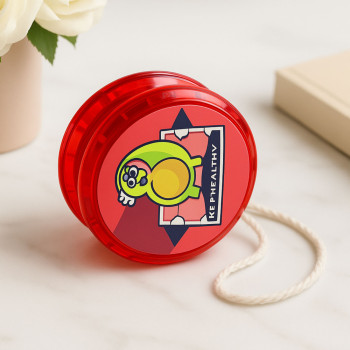 Klasyczne Jojo Zabawka Zręcznościowa YoYo Światła 6 cm Mix