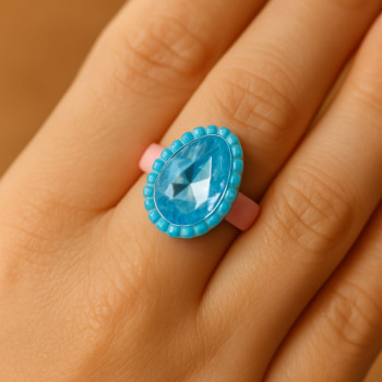 Zestaw Piękności Pierścionki Dla Dzieci Błyszczące Kolorowe  50 szt.