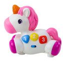 Zabawka Interaktywna Dla Malucha Jednorożec Na Kółkach Światła Dźwięki