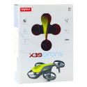 Mini Dron Zdalnie Sterowany RC Syma X36 Czteroosiowy Akrobacje Żółty