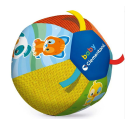 Muzyczna Kolorowa Piłka Zwierzątka Miękka Clementoni 17475