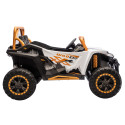 Pojazd na akumulator Buggy Arctic Cat WILDCAT XX 24V14AH Biały