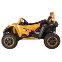 Pojazd na akumulator Buggy Arctic Cat WILDCAT XX 24V14AH Złoty