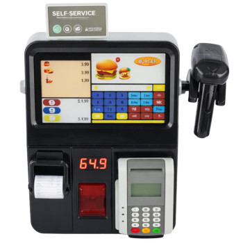 Kasa Sklepowa Samoobsługowa Terminal Skaner Światła Dźwięki