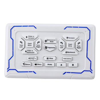 Robot Interaktywny Zdalnie Sterowany RC 16 Funkcji Światła Dźwięki Różowy