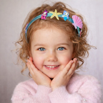 Zestaw Kreatywny DIY Do Tworzenia Opasek Do Włosów Muszelki Syrenka