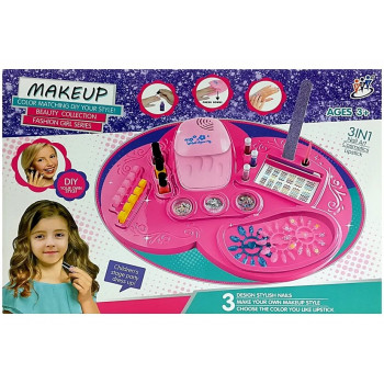 Zestaw Kosmetyczki do Paznokci Suszarka, Lakiery