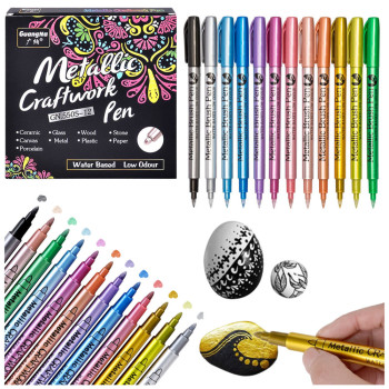 Kolorowy metalowy długopis