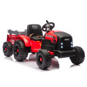Traktor Na Akumulator CH9959B Z Przyczepą Czerwony 24V