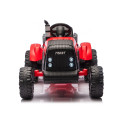 Traktor Na Akumulator CH9959B Z Przyczepą Czerwony 24V