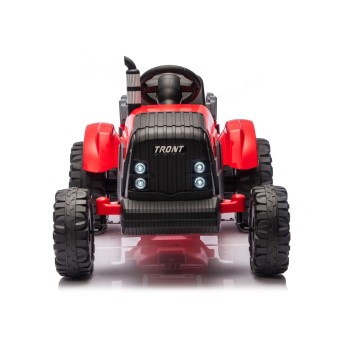 Traktor Na Akumulator CH9959B Z Przyczepą Czerwony 24V
