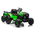 Traktor Na Akumulator CH9959B Z Przyczepą Jasno Zielony 24V