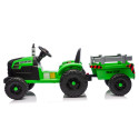 Traktor Na Akumulator CH9959B Z Przyczepą Jasno Zielony 24V