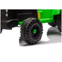 Traktor Na Akumulator CH9959B Z Przyczepą Jasno Zielony 24V