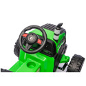 Traktor Na Akumulator CH9959B Z Przyczepą Jasno Zielony 24V
