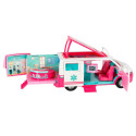 Mobilny Szpital Karetka Ambulans 2W1 Lalka Doktor Akcesoria Medyczne