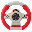 Kierownica Interaktywna Symulator Jazdy Światła Dźwięki Czerwona