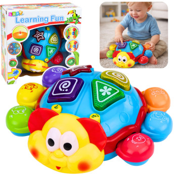 Zabawka Interaktywna Biedronka Uciekający Robaczek Światła Dźwięki