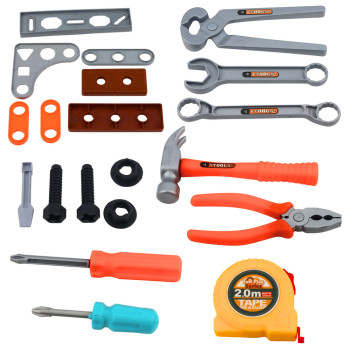 Zestaw Majsterkowicza Piła Łańcuchowa Kask Okulary Narzędzia Dźwięki